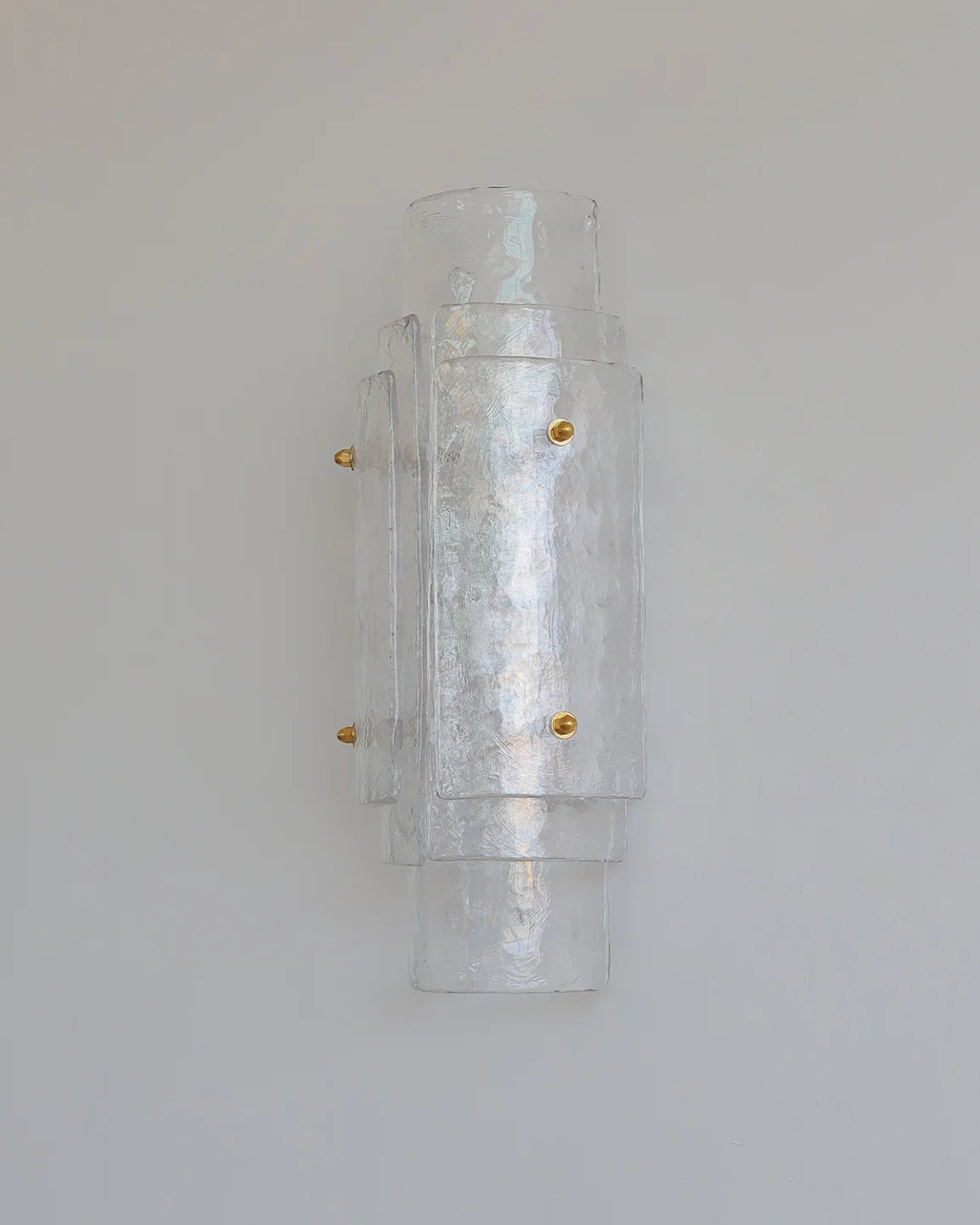 Ribbon Veil Murano Glass Wall Sconce