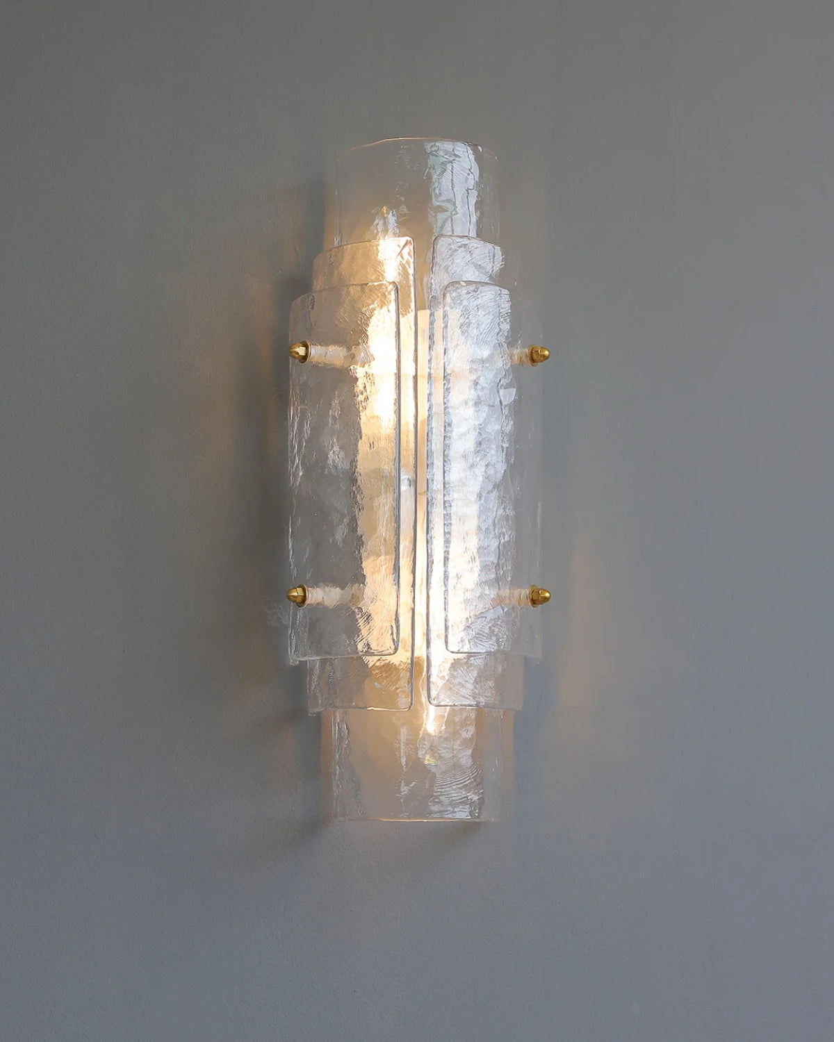 Ribbon Veil Murano Glass Wall Sconce