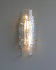 Ribbon Veil Murano Glass Wall Sconce