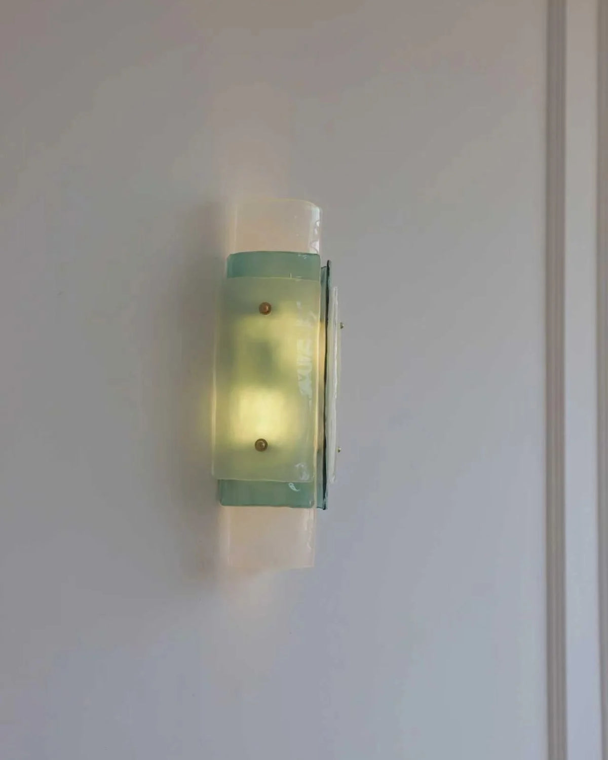 Ribbon Veil Murano Glass Wall Sconce