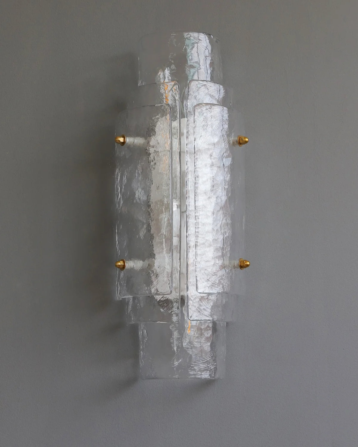 Ribbon Veil Murano Glass Wall Sconce