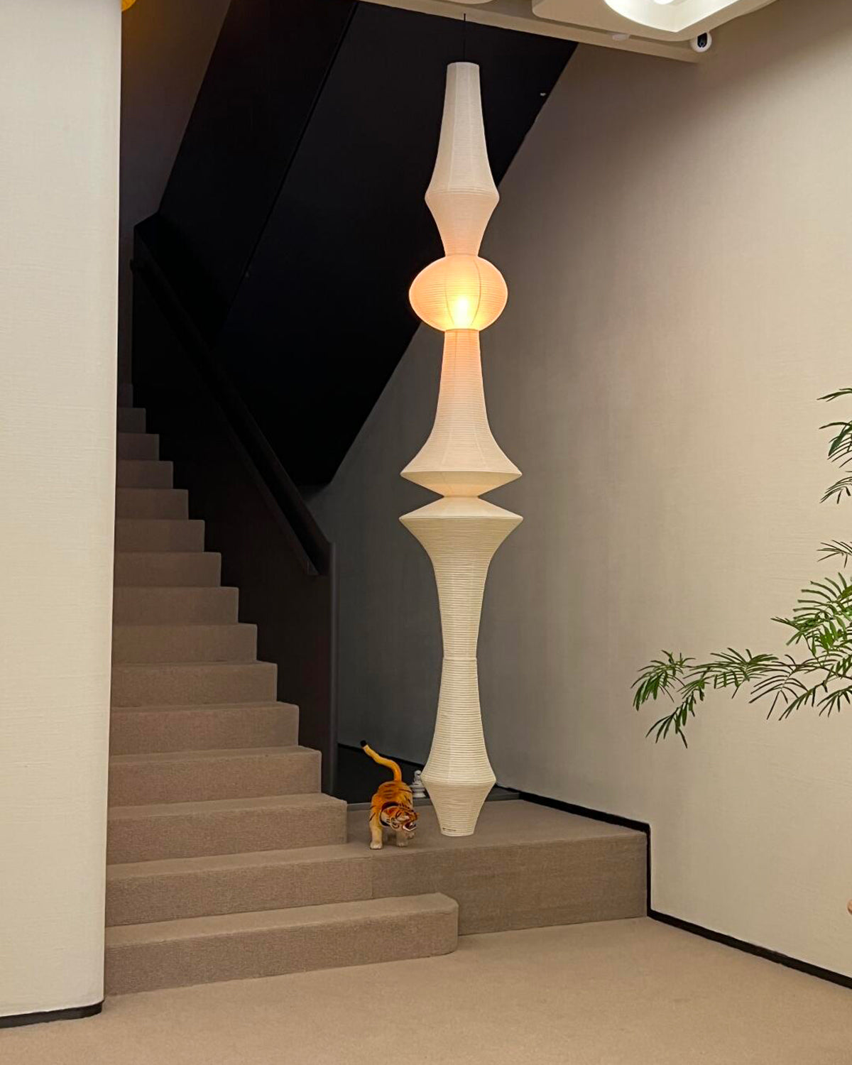 Rice Paper E Pendant Light