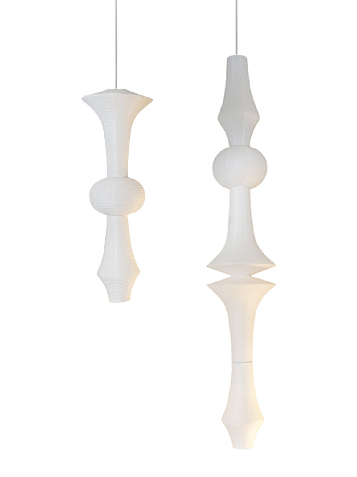 Rice Paper E Pendant Light-elegalight