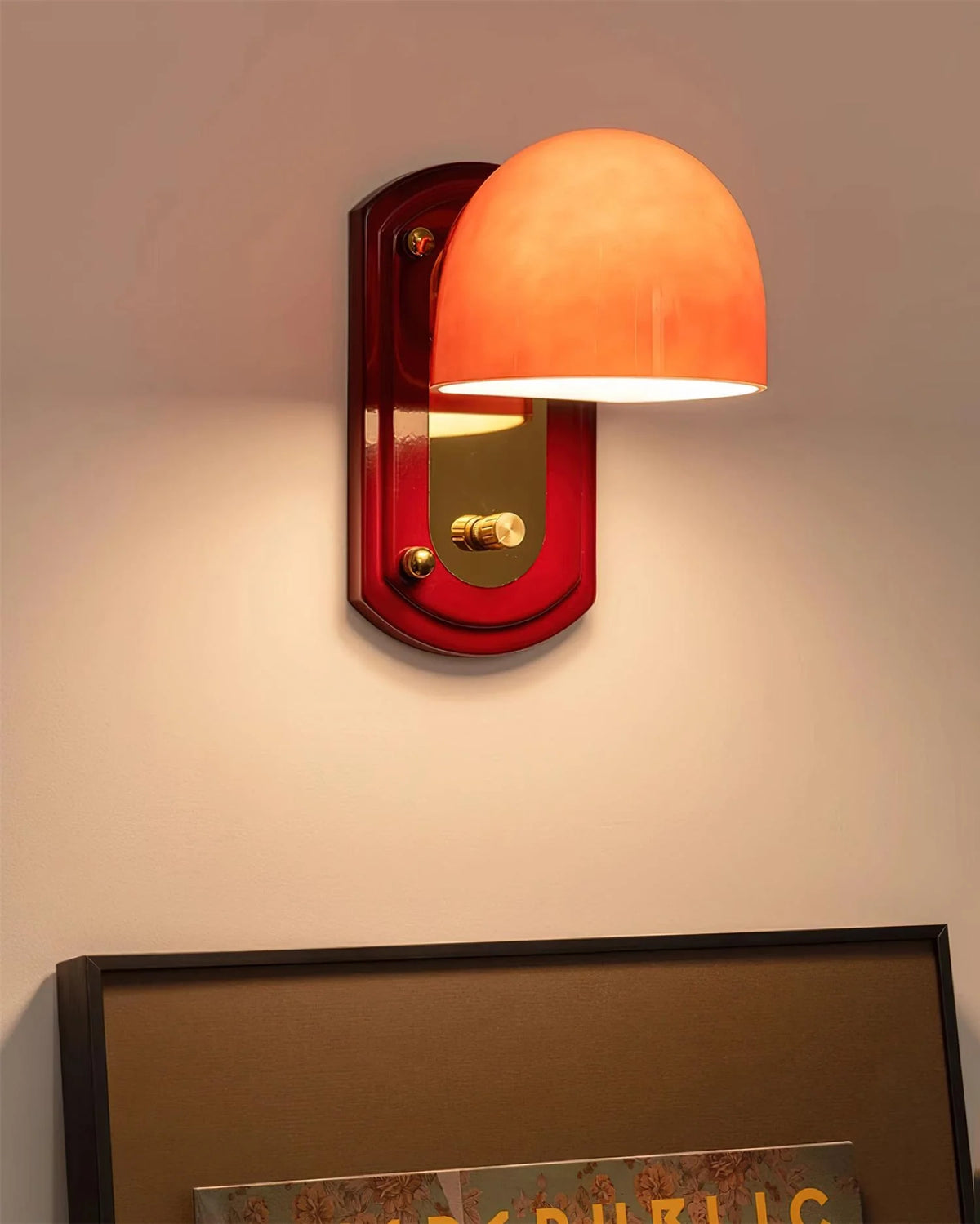 Rosso Sera Wall Lamp