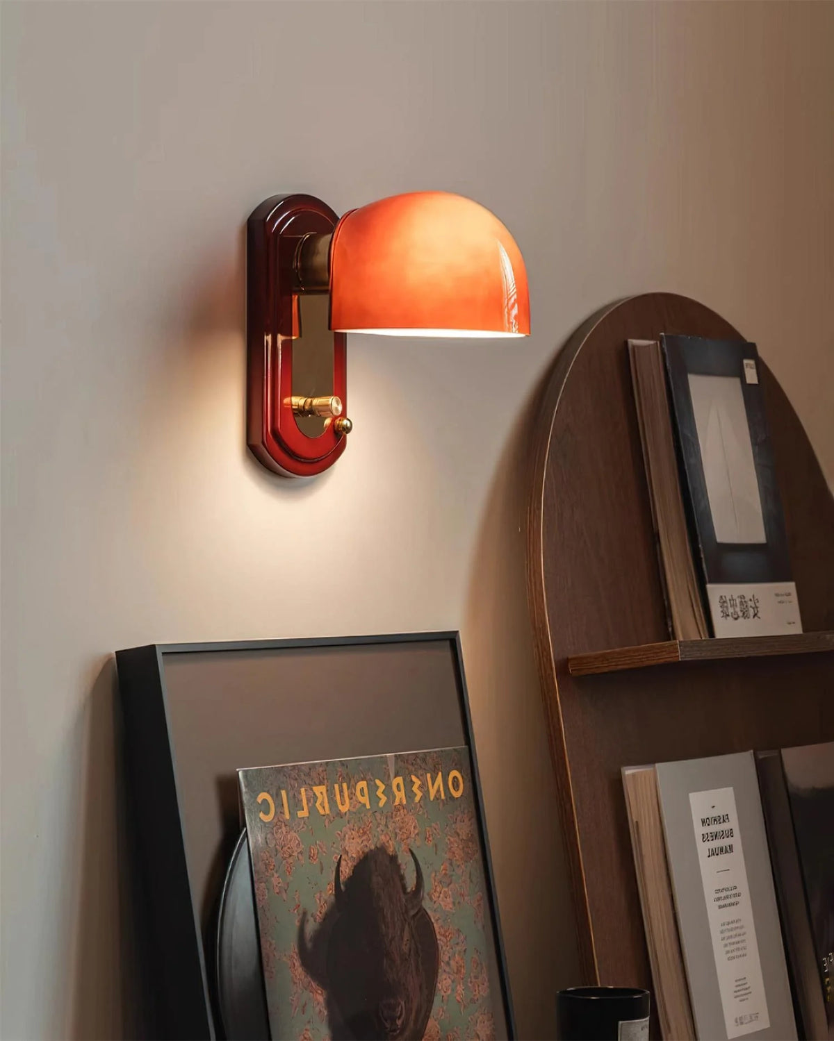 Rosso Sera Wall Lamp