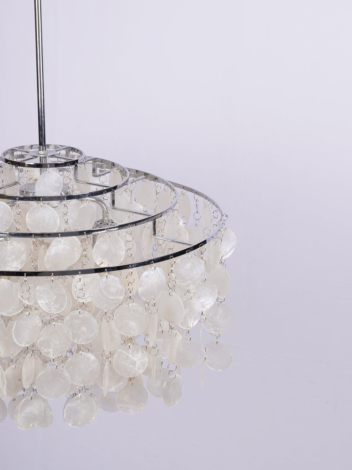 Round Shell Windbell Chandelier-elegalight