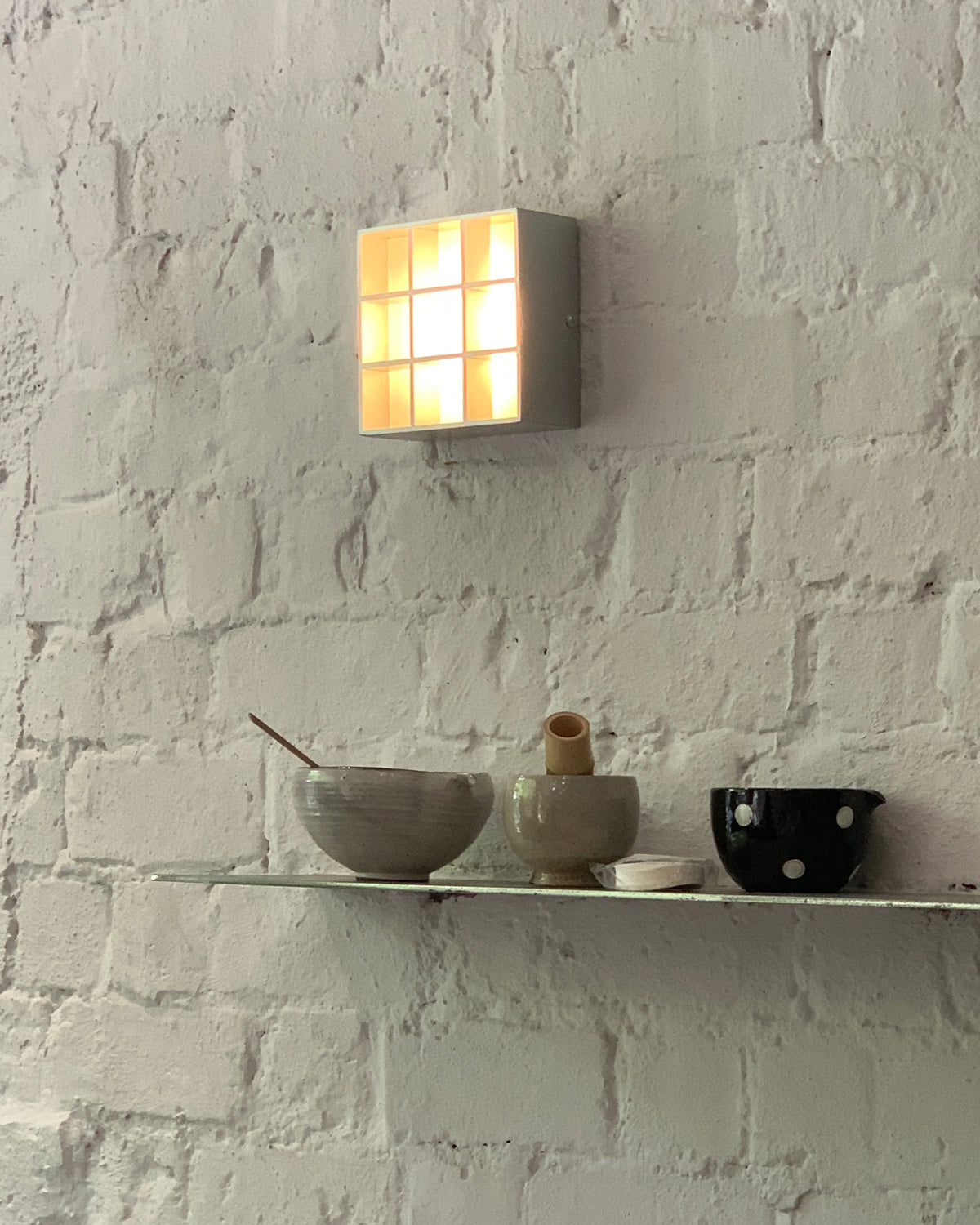 Lume Grid Wall Sconce
