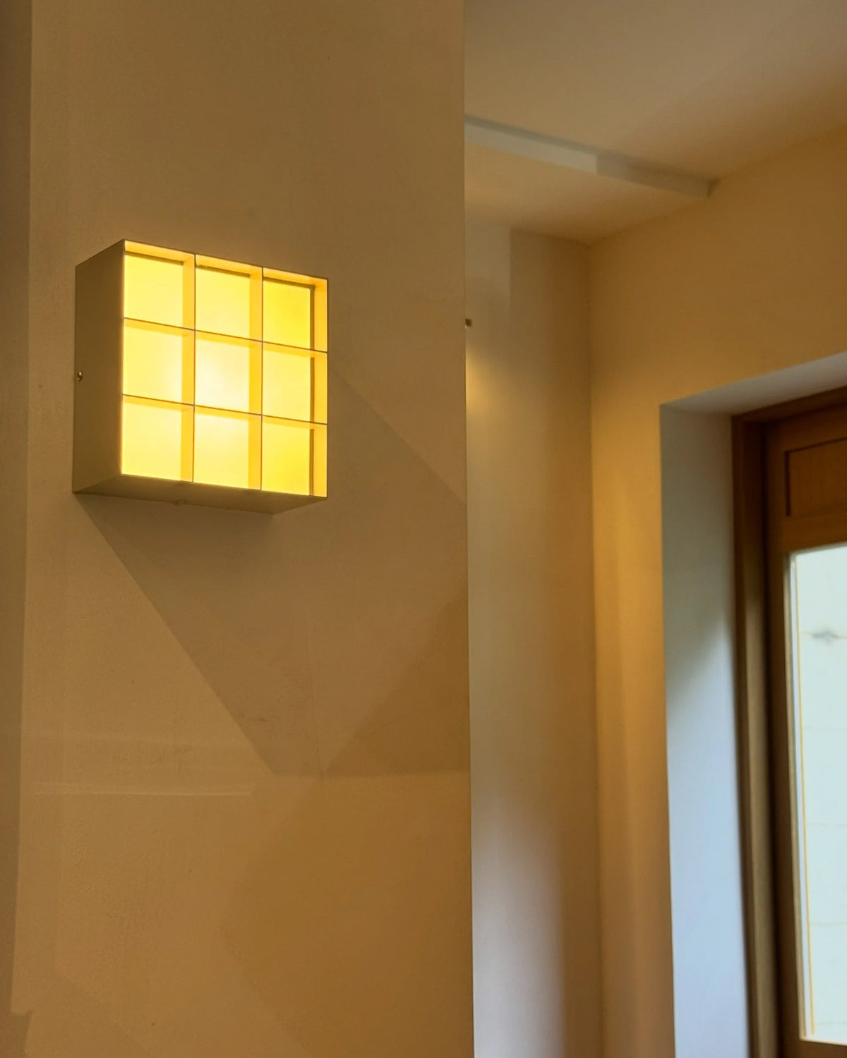 Lume Grid Wall Sconce