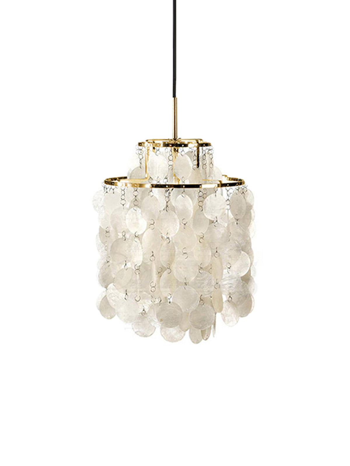 Round Shell Windbell Chandelier-elegalight