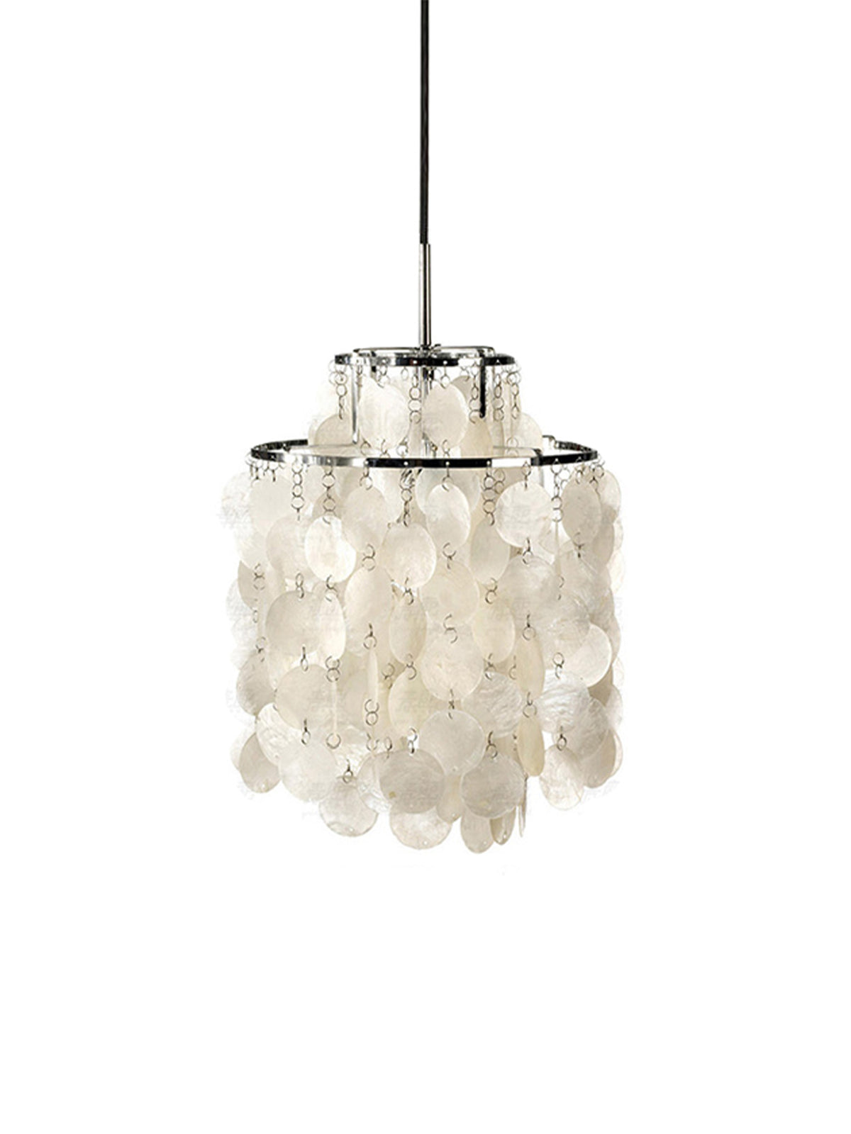 Round Shell Windbell Chandelier-elegalight