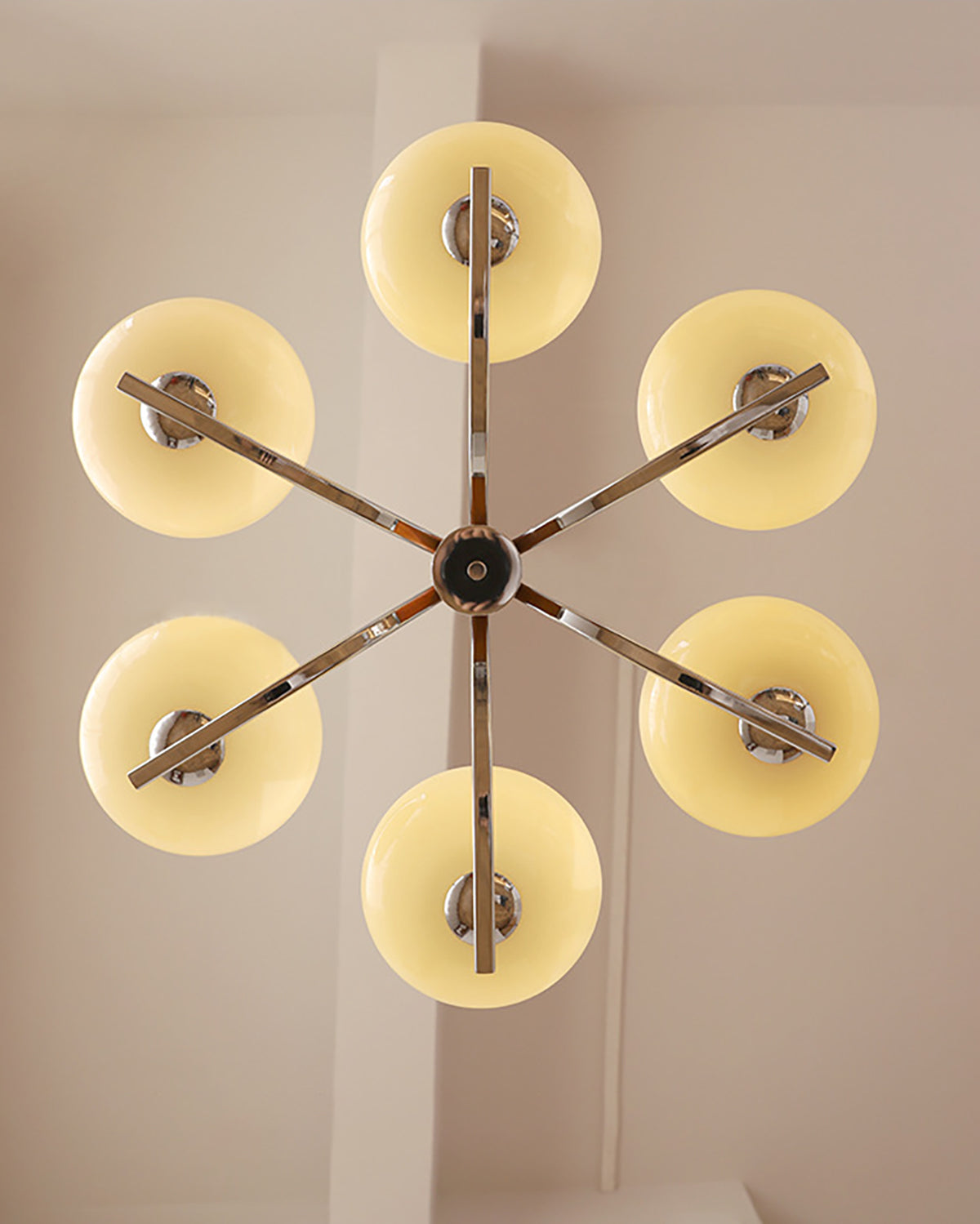Serene Lotus Chandelier