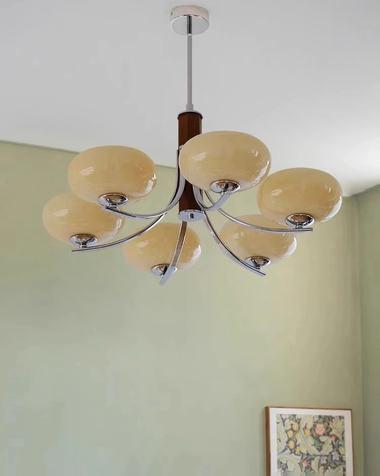 Serene Lotus Chandelier