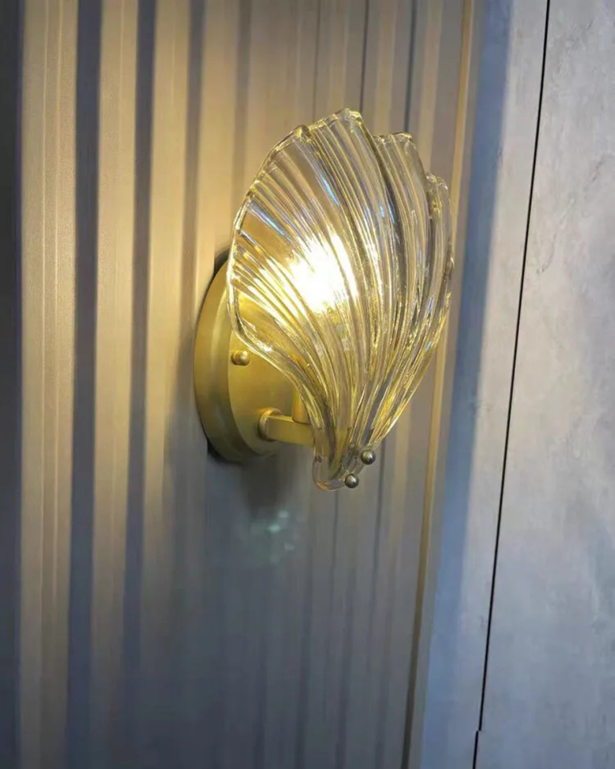 Shell Wall Light