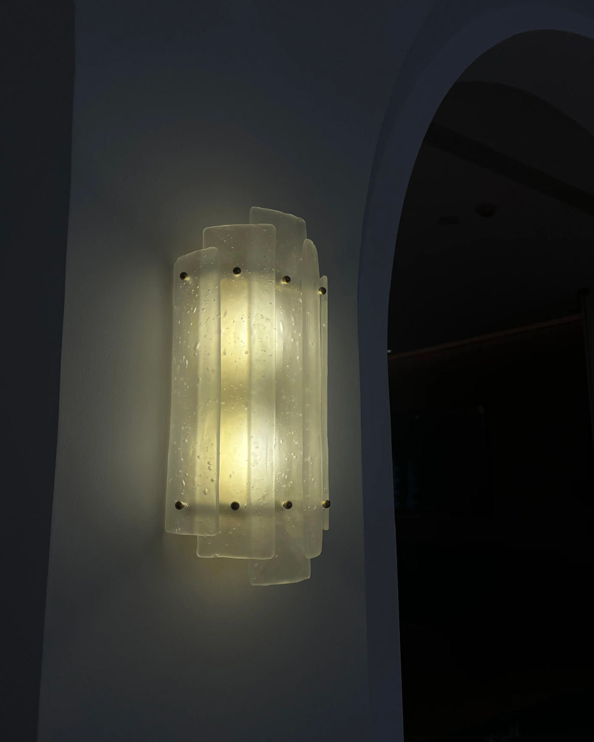 Stellar Bubble Glass Wall Light