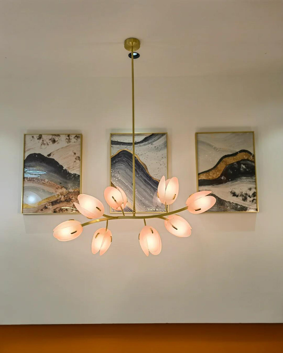 Tulip Bud Branch Chandelier