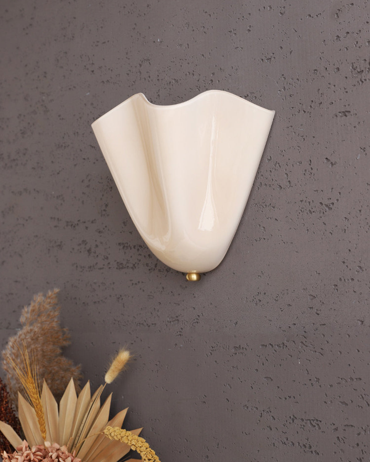 Vera Vintage Glass Wall Lamp