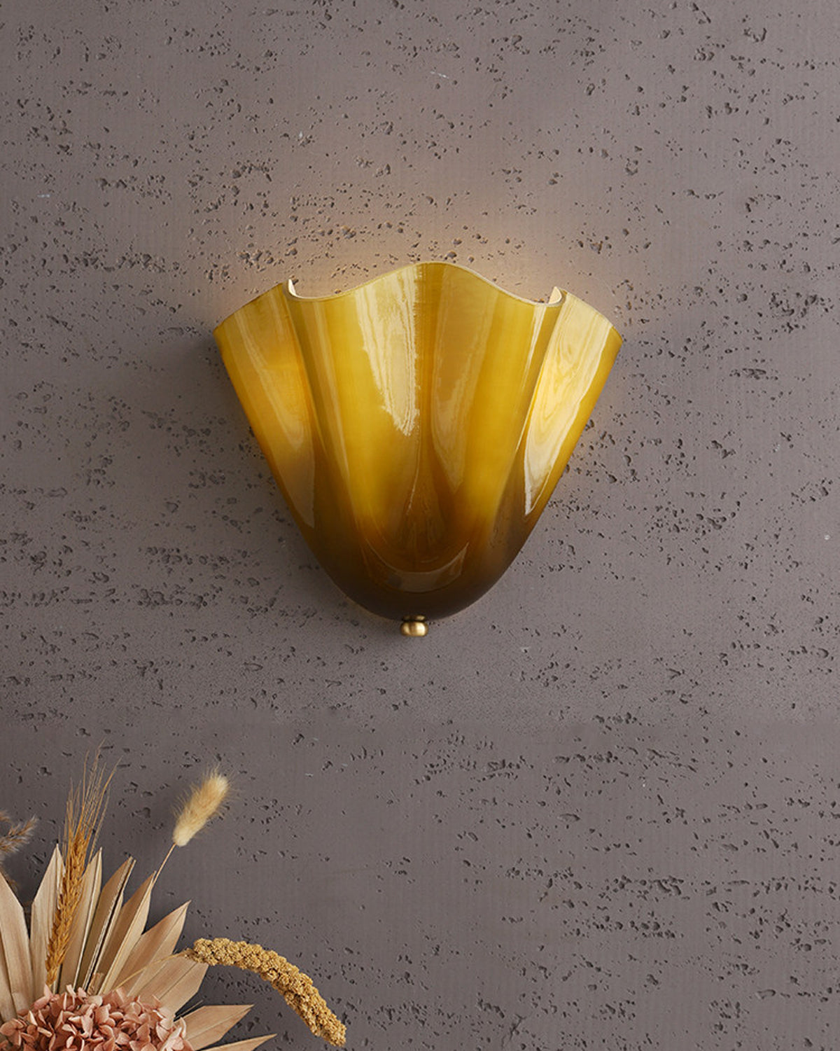 Vera Vintage Glass Wall Lamp