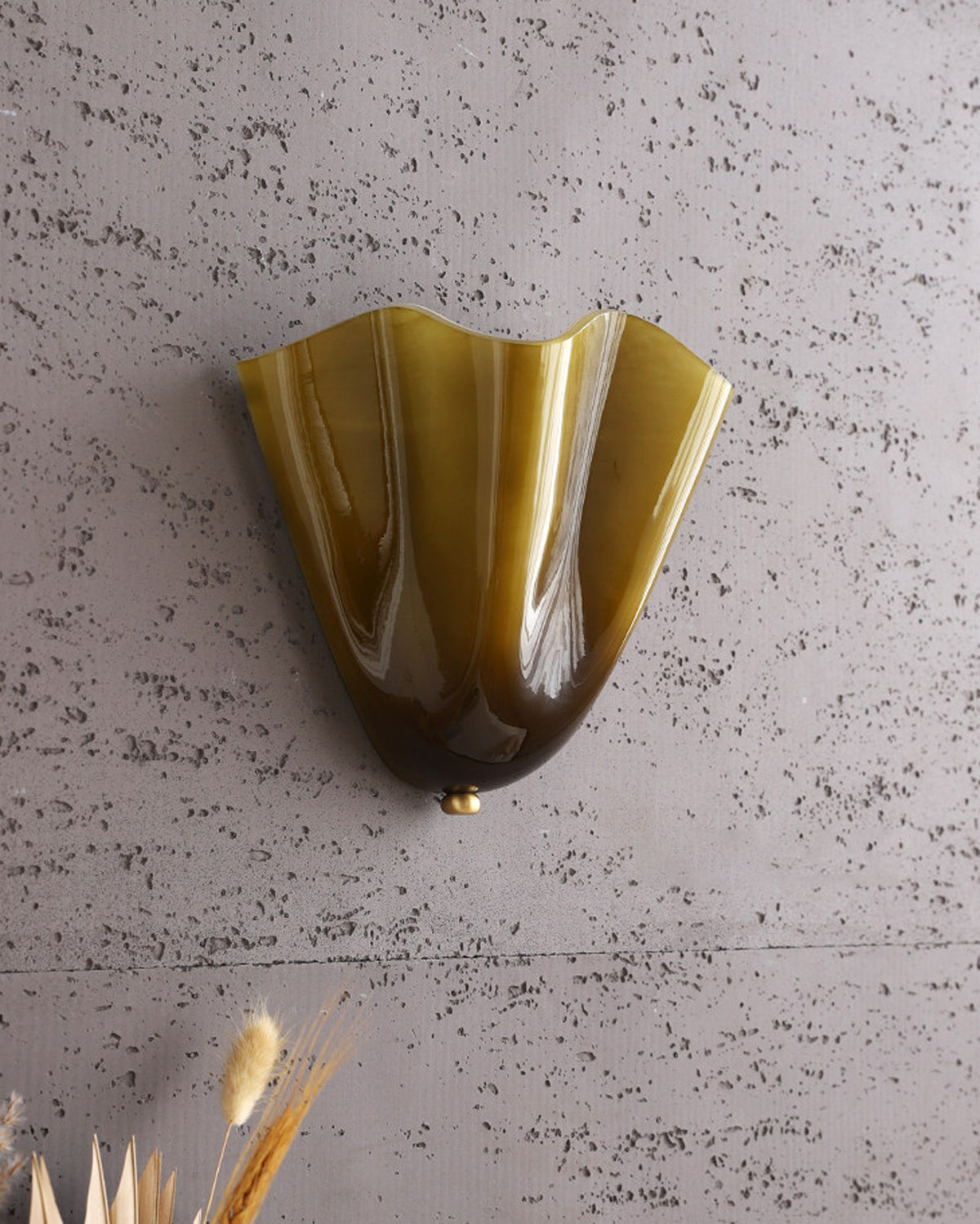 Vera Vintage Glass Wall Lamp