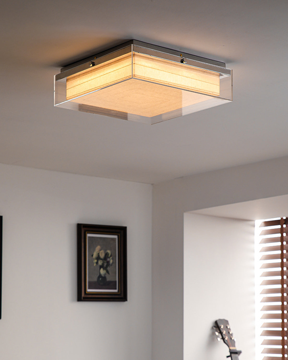 Xuan Paper Cube Ceiling Lamp
