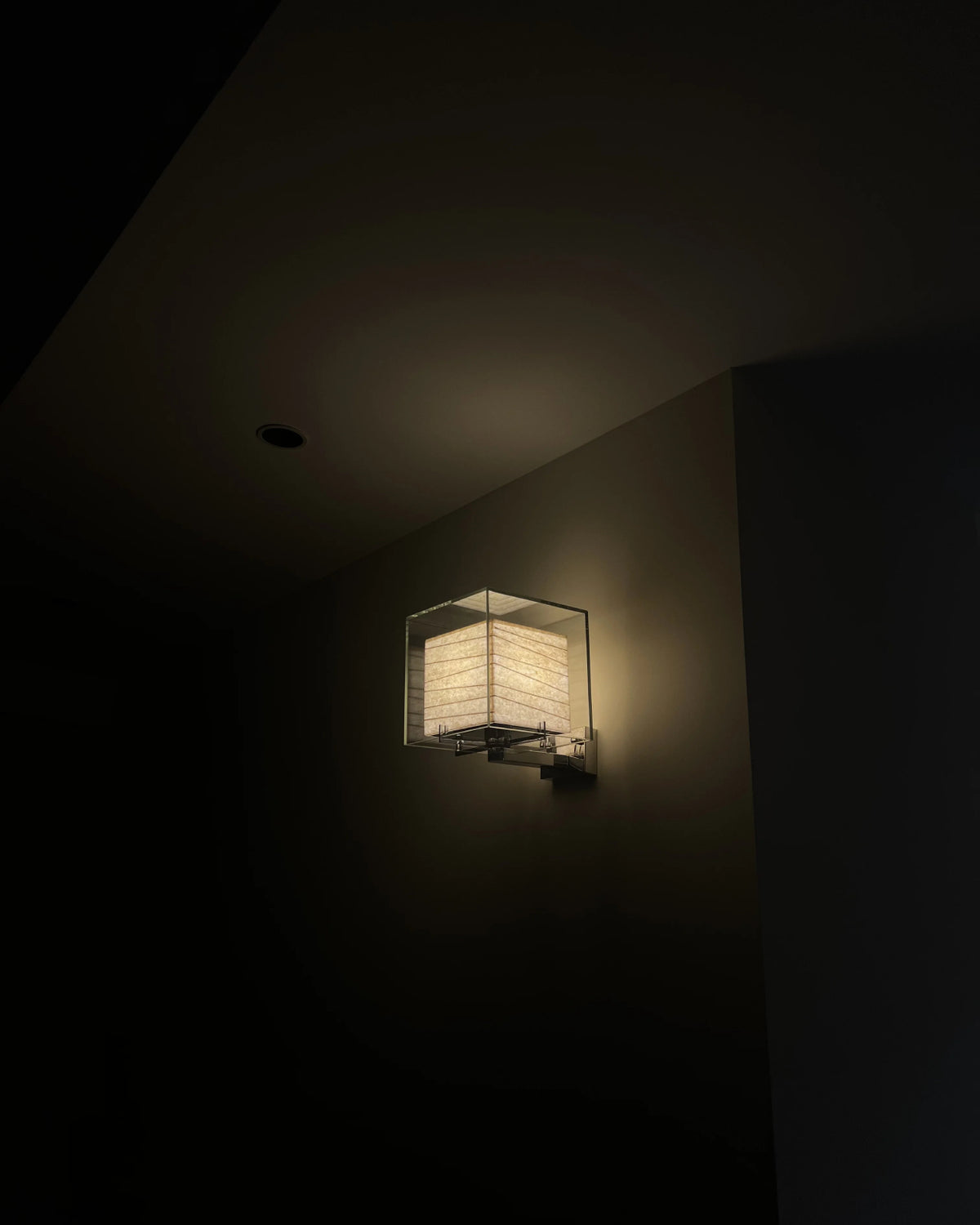 Xuan Paper Cube Wall Lamp