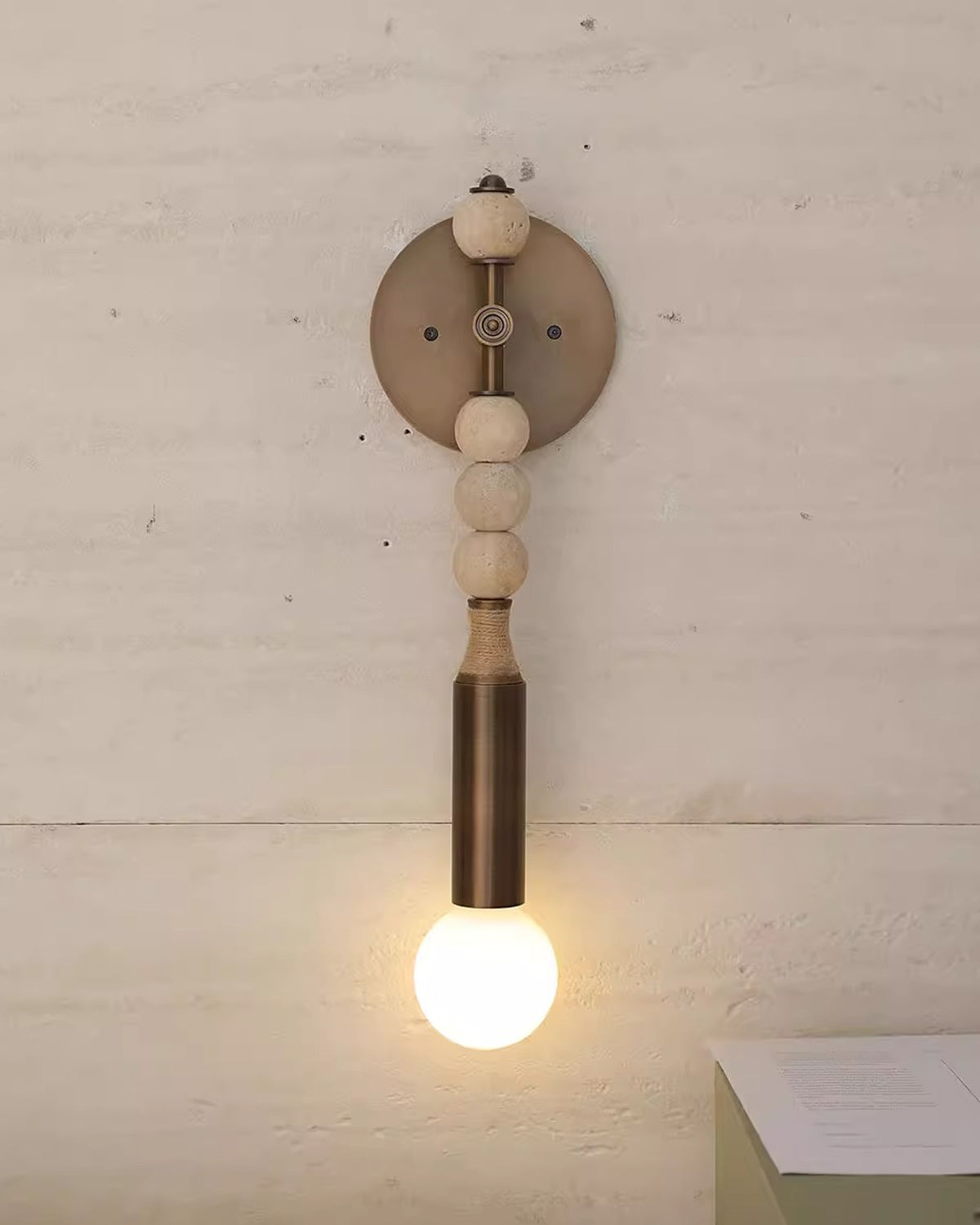 Earthen Rhythm Wall Light