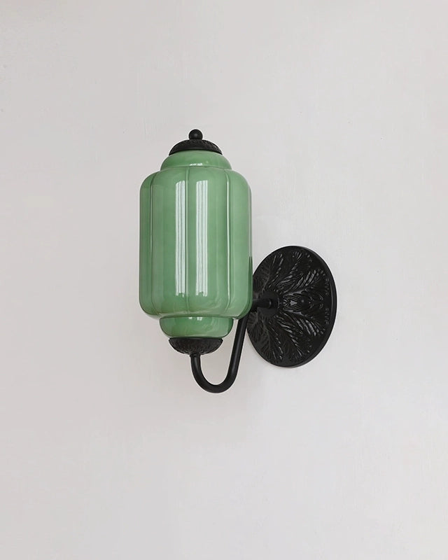 Murano Pumpkin Glass Wall Lamp