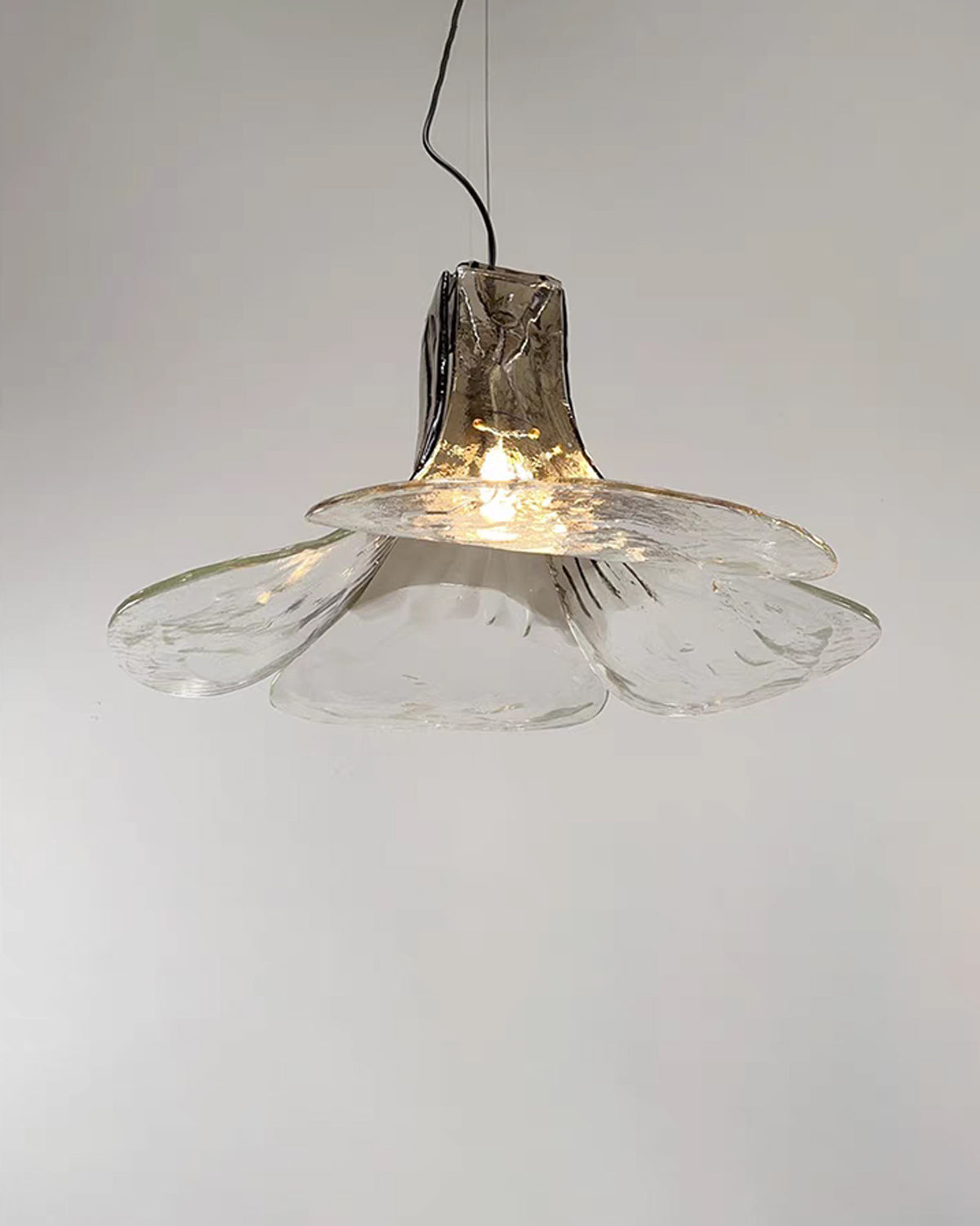 Murano Glass Flower Pendant Lamp
