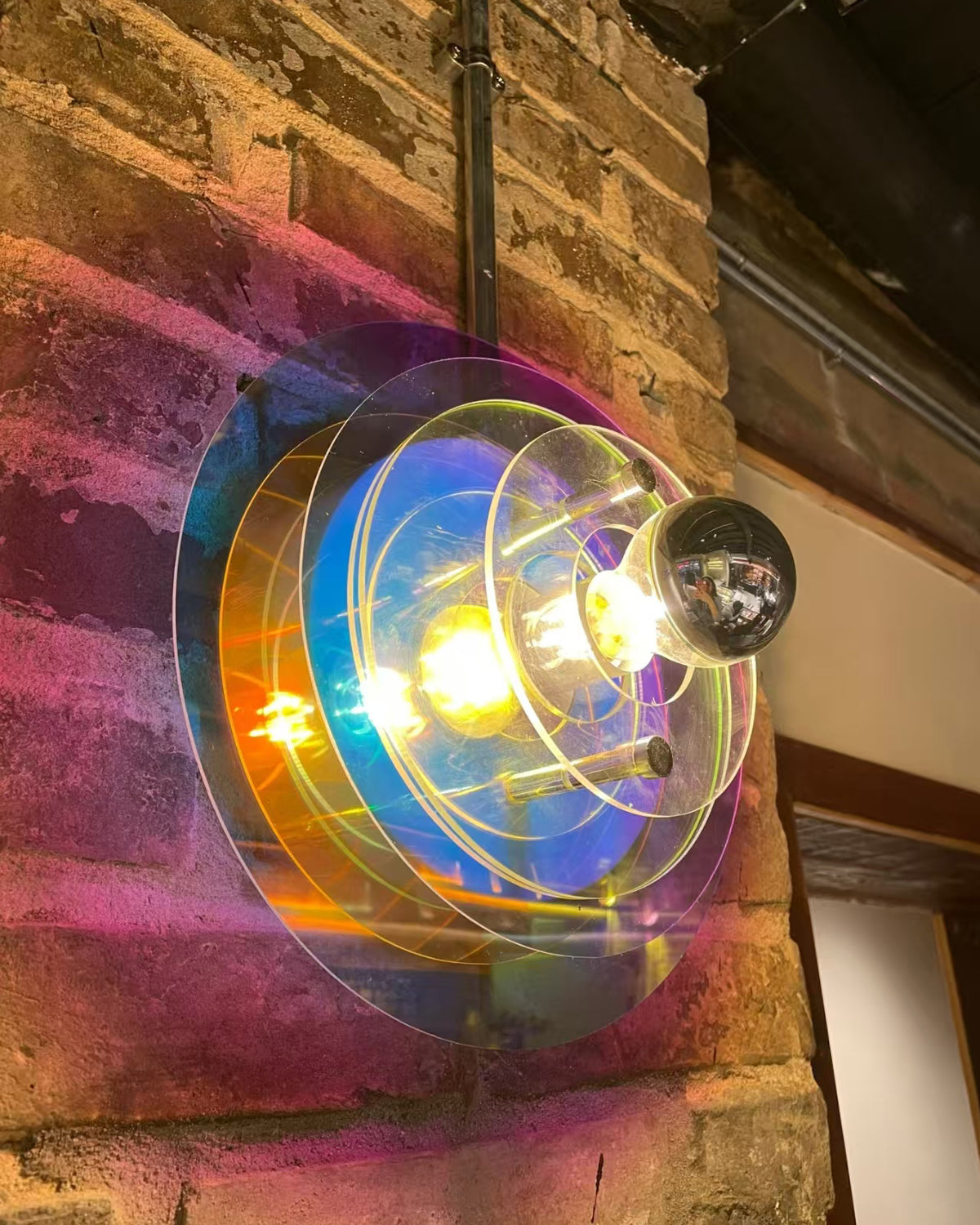 Orbit Layers Wall Lamp