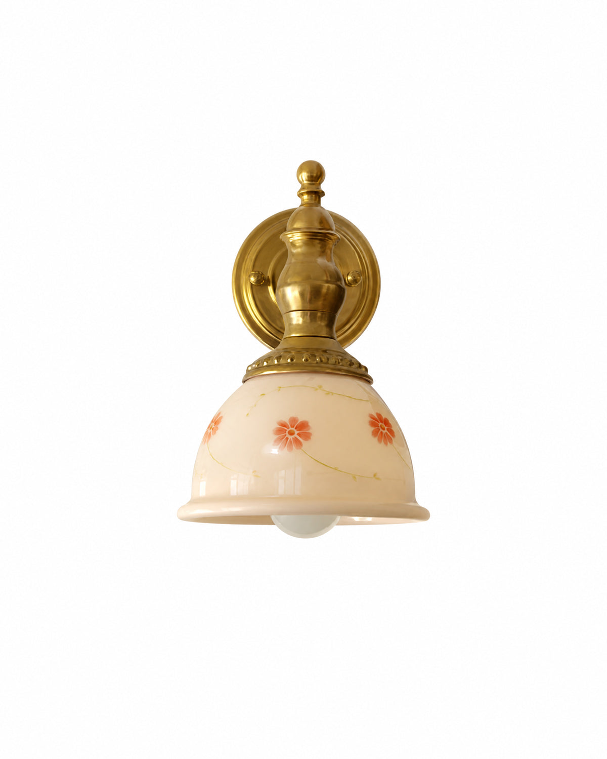 Petite Blossom Glass Wall Light