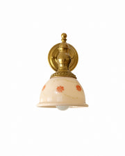 Petite Blossom Glass Wall Light