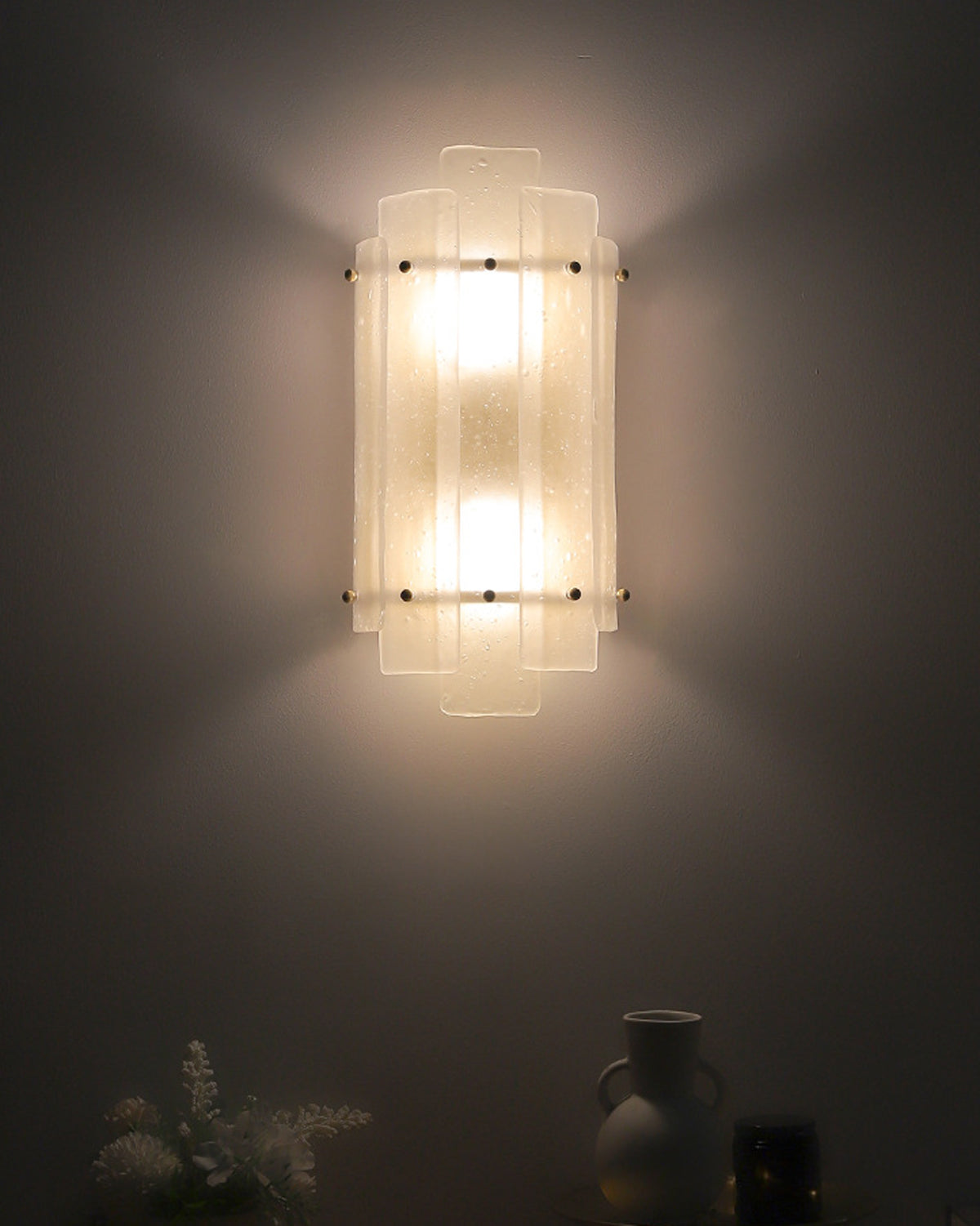 Stellar Bubble Glass Wall Light