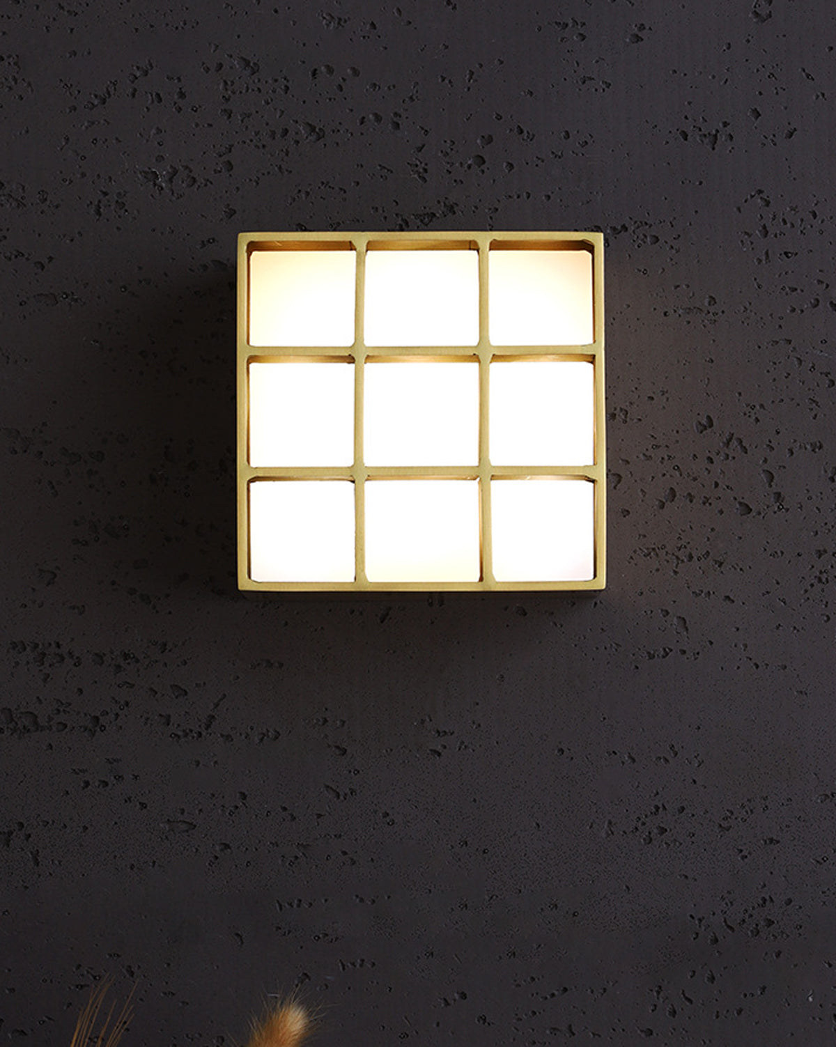 Lume Grid Wall Sconce