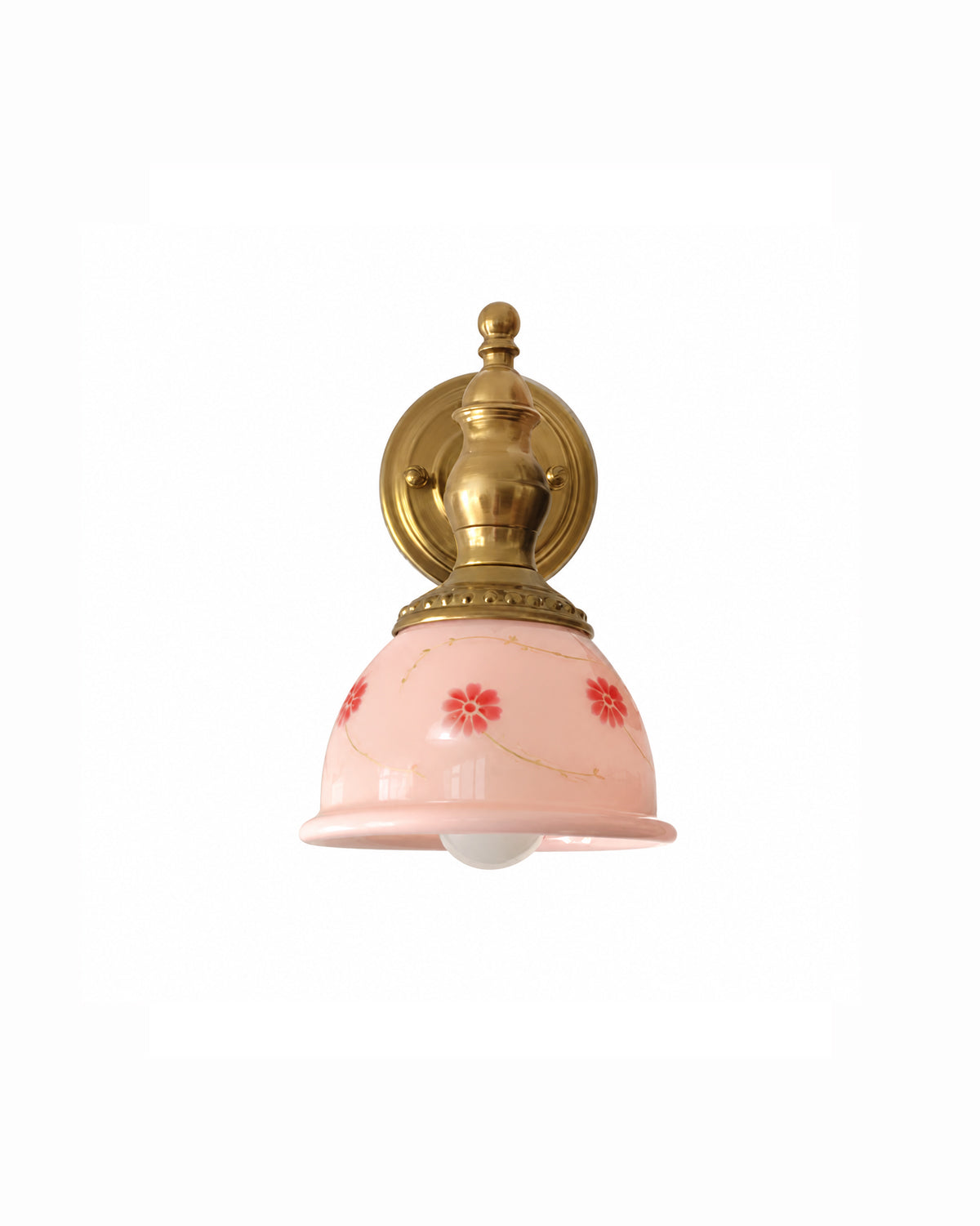 Petite Blossom Glass Wall Light