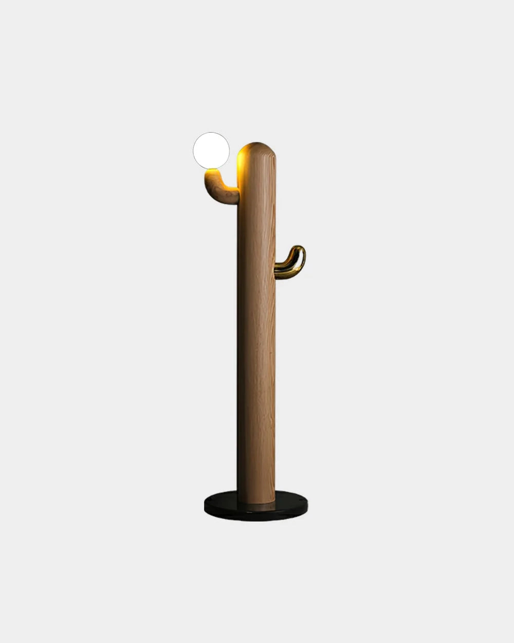 Cactus Wood Floor Lamp