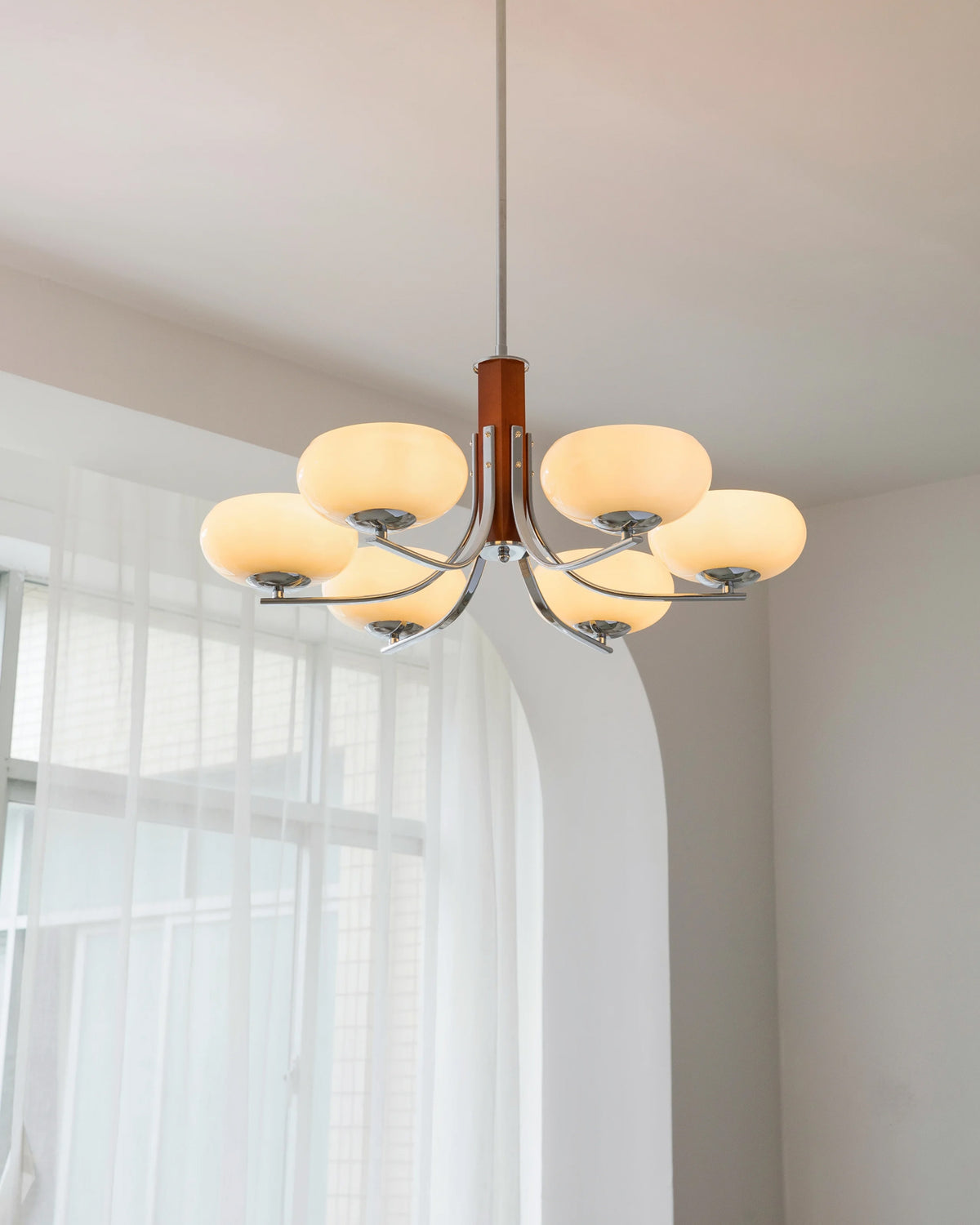 Serene Lotus Chandelier