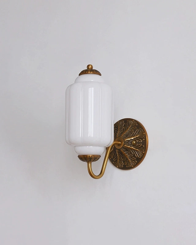 Murano Pumpkin Glass Wall Lamp