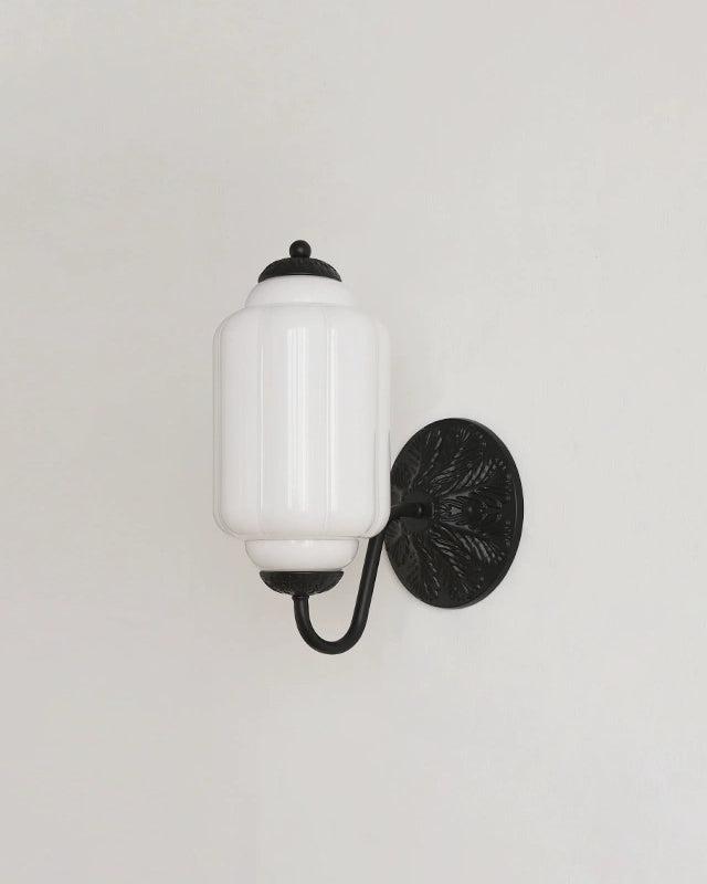 Murano Pumpkin Glass Wall Lamp